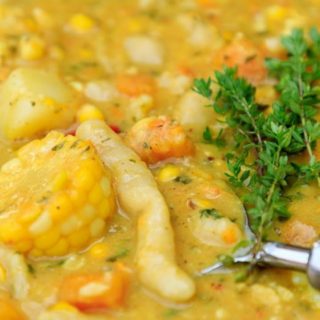 Jamaican Corn Soup